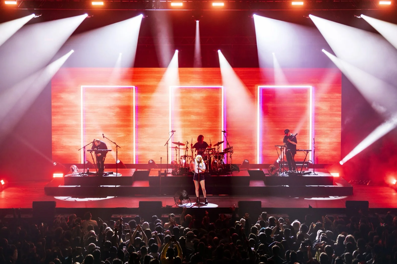 Creative Direction, Production & Lighting Design for Chvrches Screen Violence World Tour 2022. — Louis Oliver