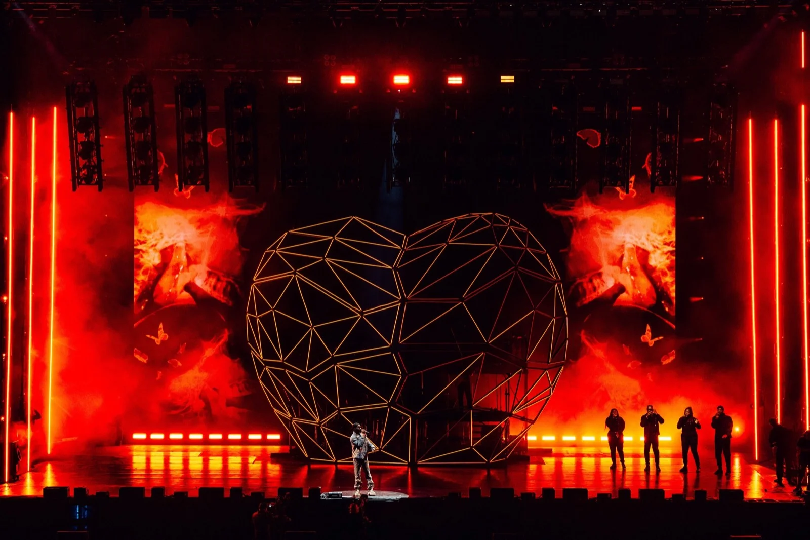 Lighting Design for Dave's headline set at Reading & Leeds Festival 2022. — Louis Oliver