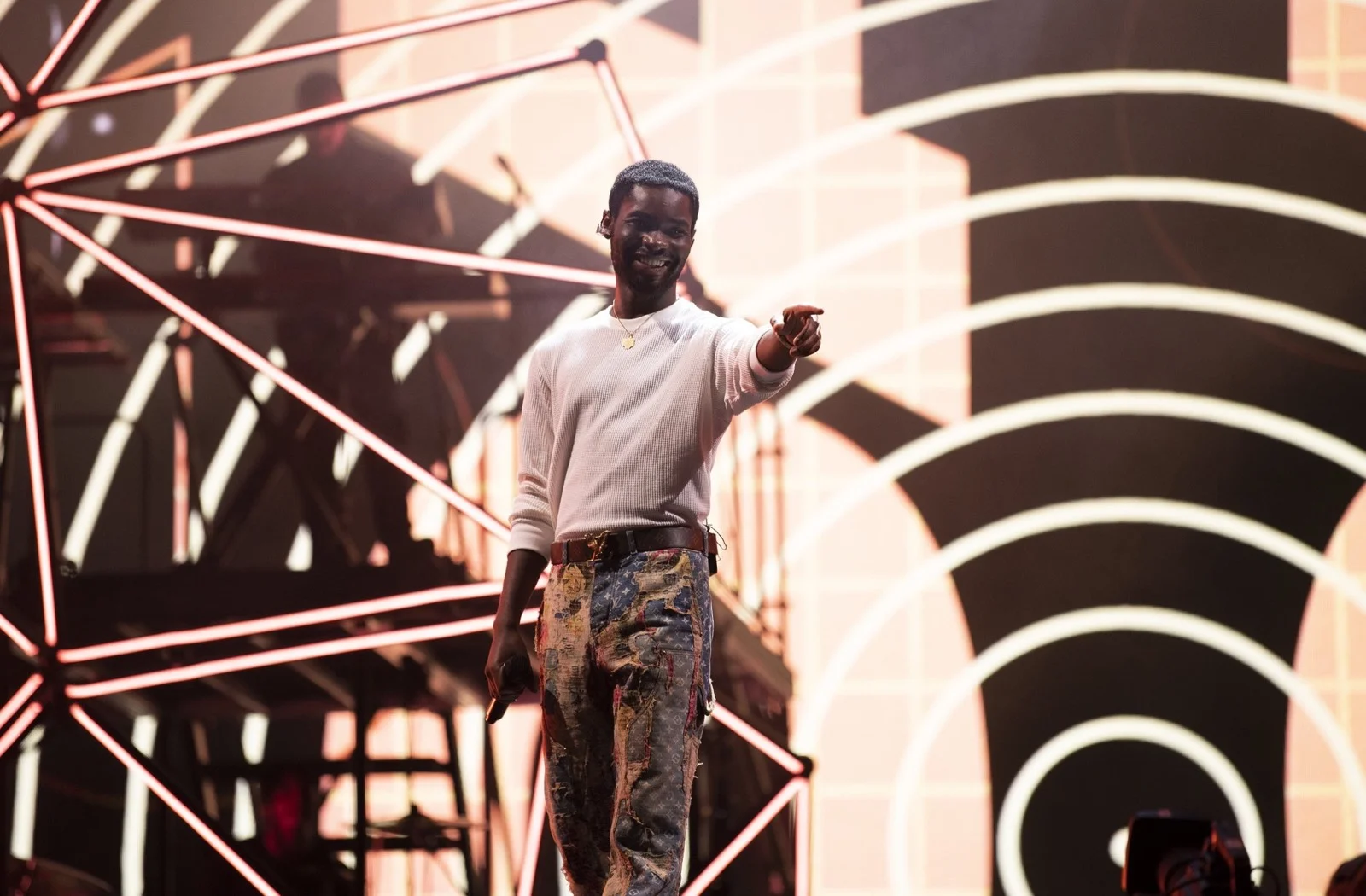 Lighting Design for Dave's headline set at Reading & Leeds Festival 2022. — Louis Oliver
