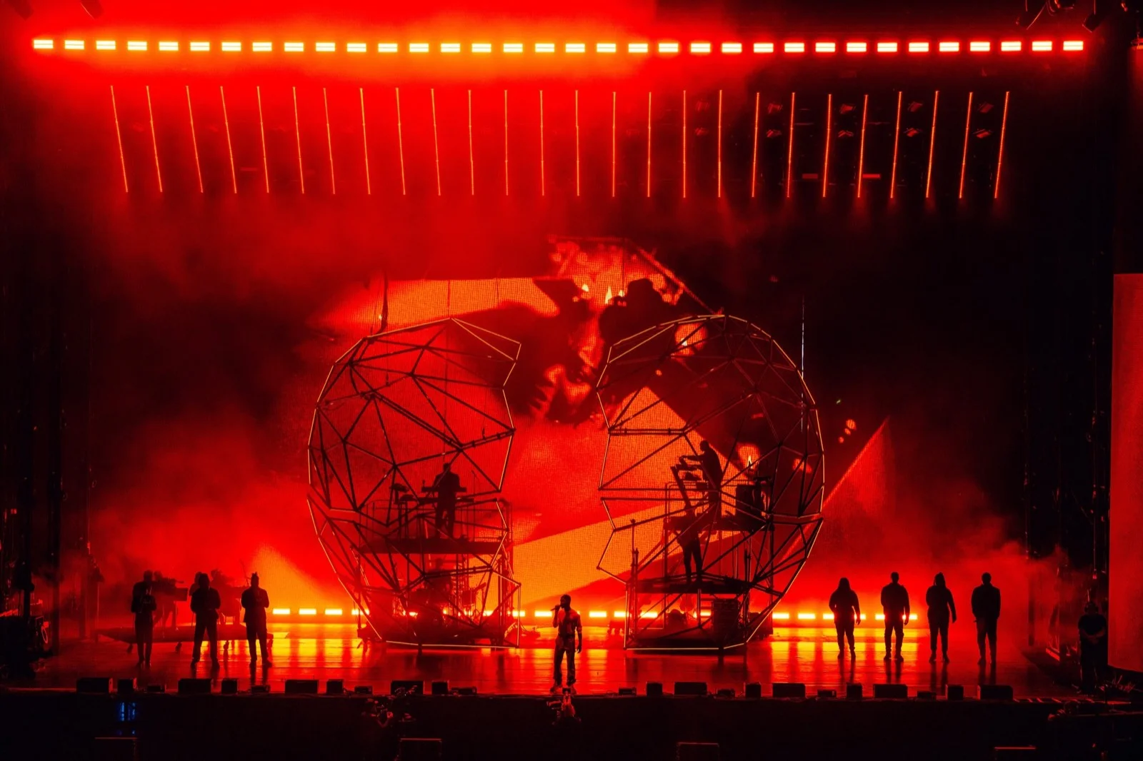 Lighting Design for Dave's headline set at Reading & Leeds Festival 2022. — Louis Oliver