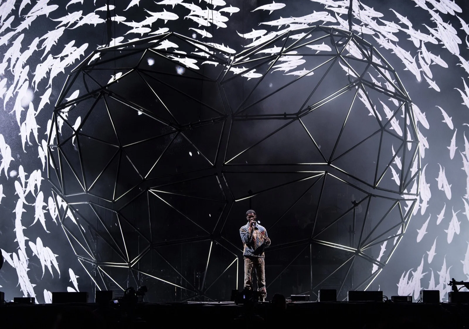 Lighting Design for Dave's headline set at Reading & Leeds Festival 2022. — Louis Oliver