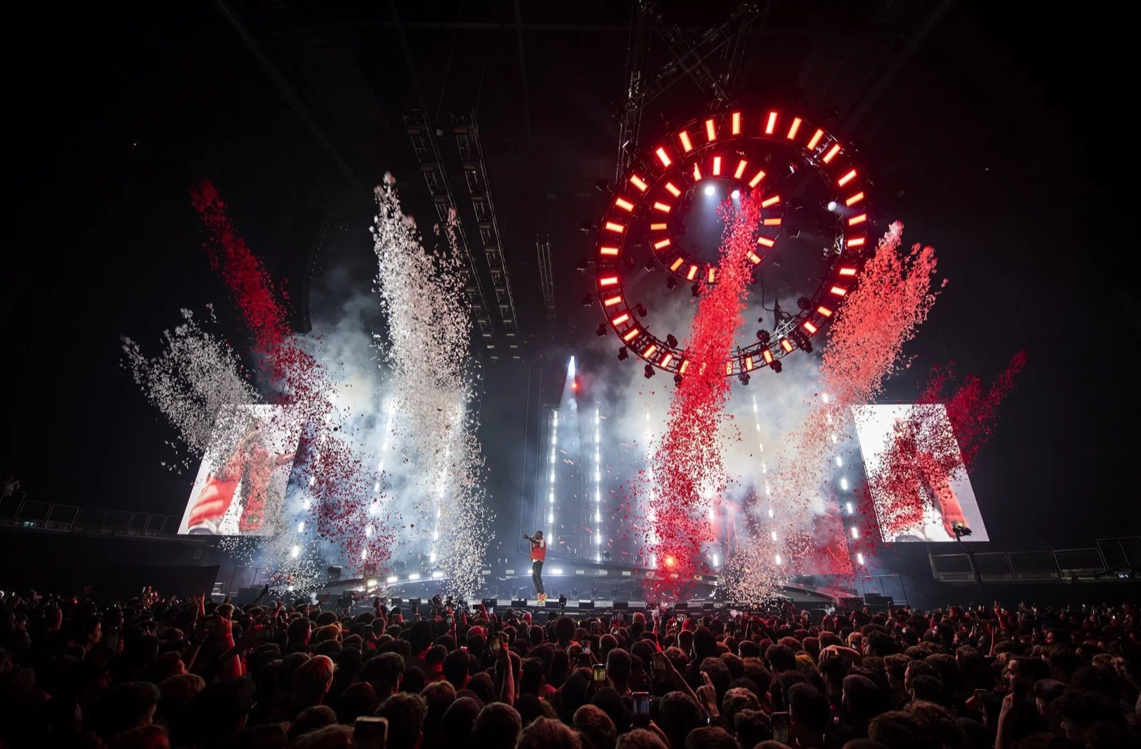Lighting Design for Dave's WAAITT Arena Tour 2022 including sold-out O2 Arena show. — Louis Oliver