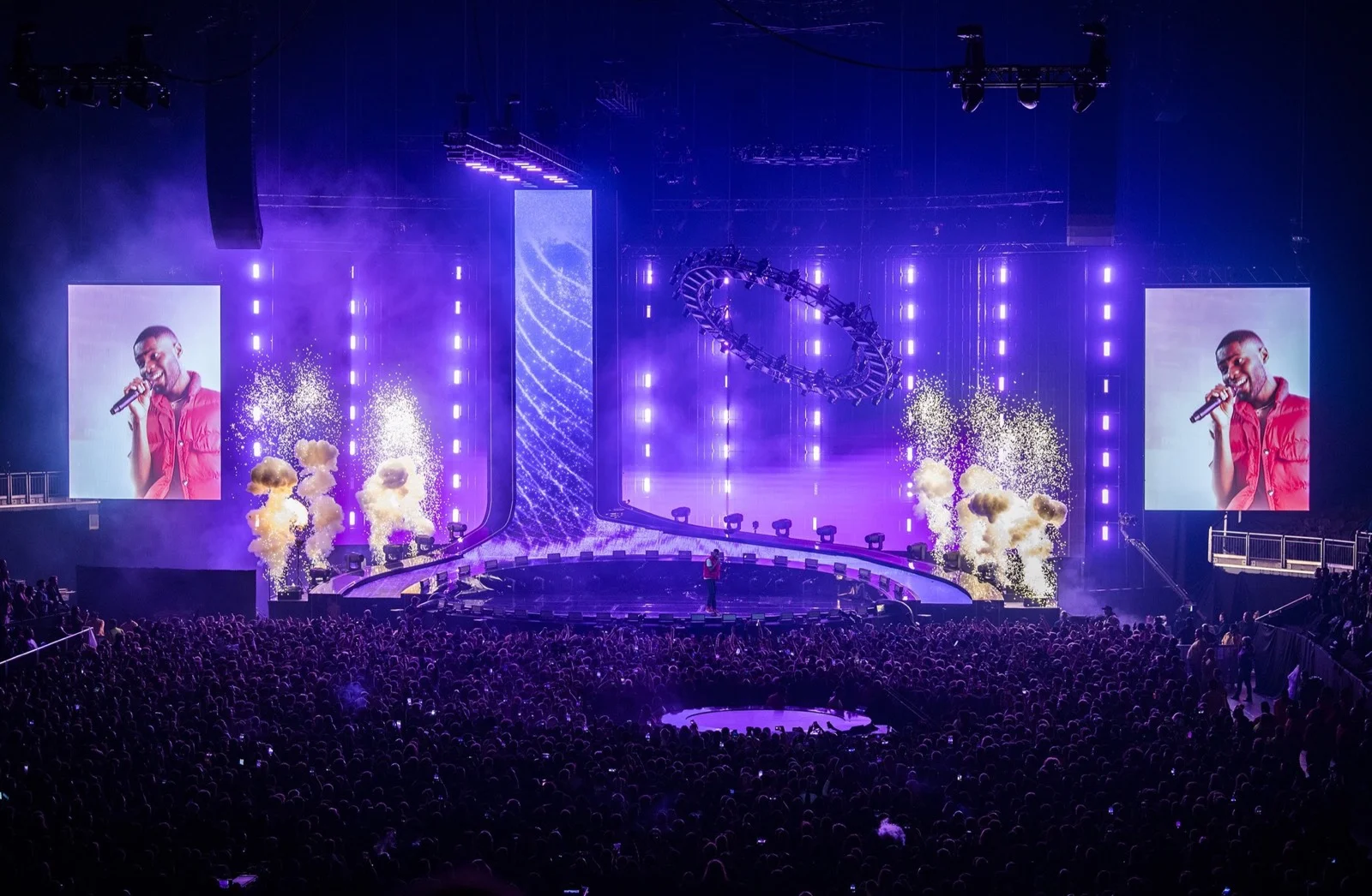 Lighting Design for Dave's WAAITT Arena Tour 2022 including sold-out O2 Arena show. — Louis Oliver