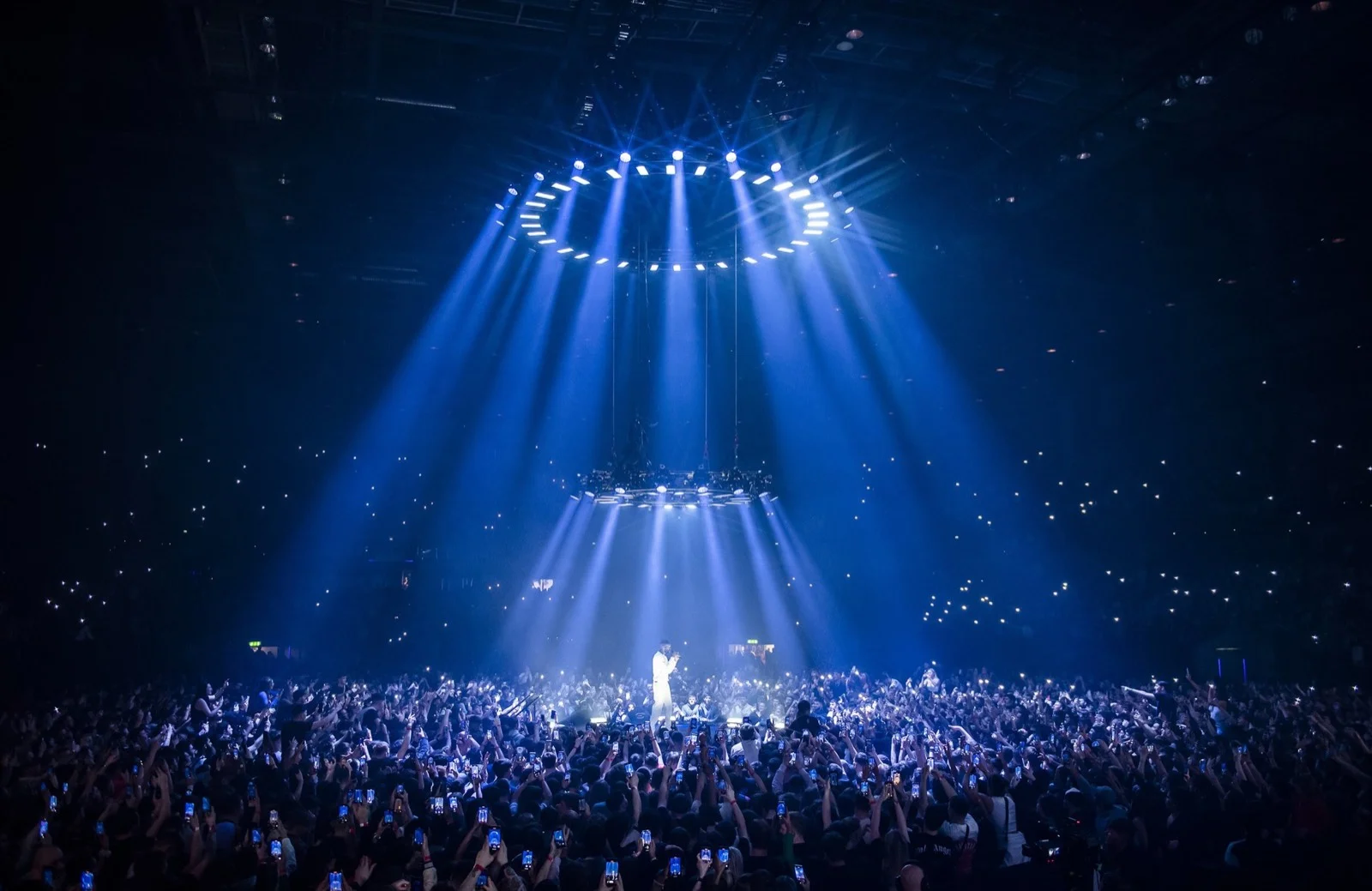 Lighting Design for Dave's WAAITT Arena Tour 2022 including sold-out O2 Arena show. — Louis Oliver