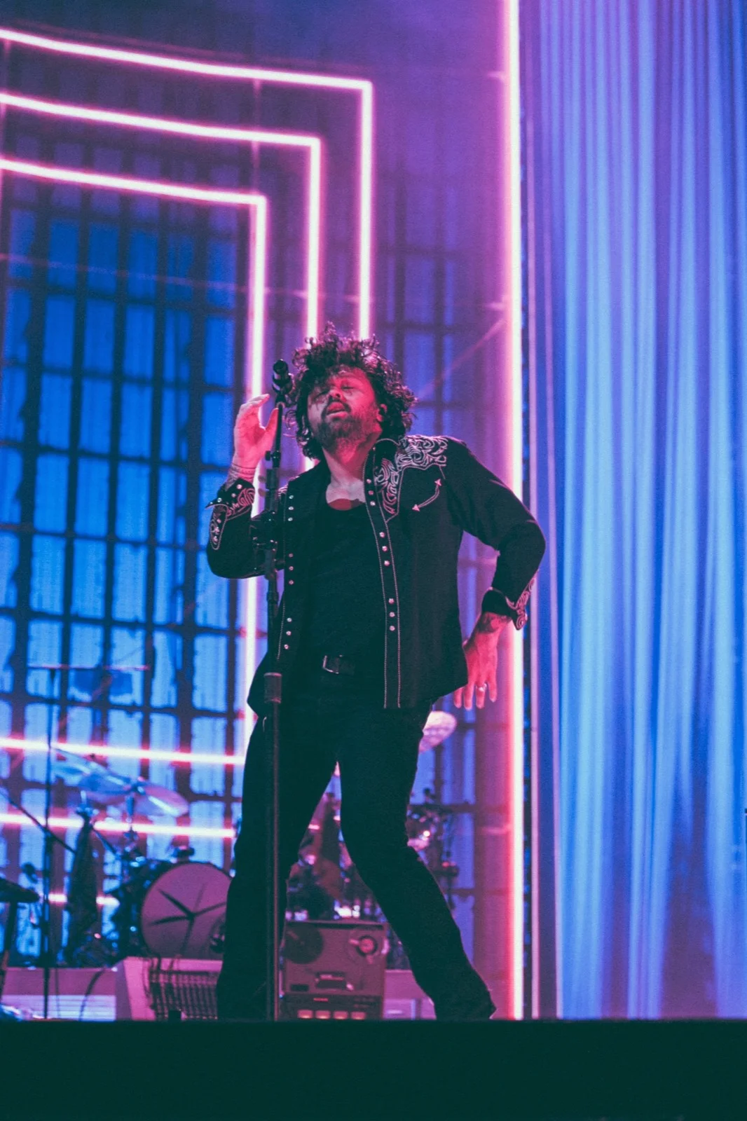 Lighting Design for Gang of Youths' Angel in Realtime Arena Tour 2022. — Louis Oliver