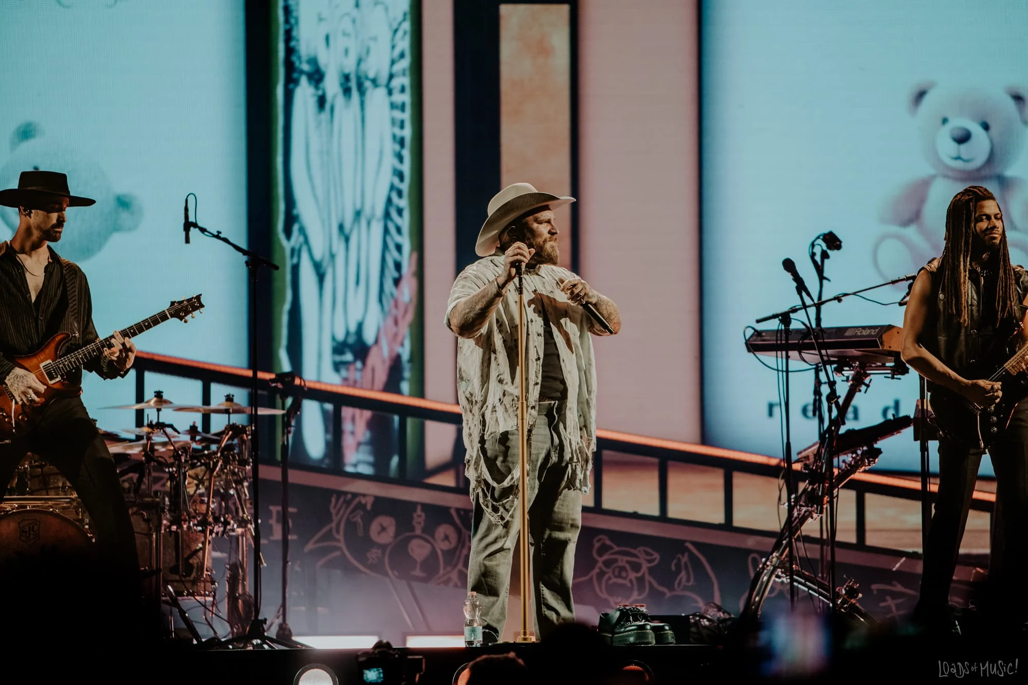 Lighting Design for Teddy Swims' I've Tried Everything But Therapy World Tour 2025. — Louis Oliver