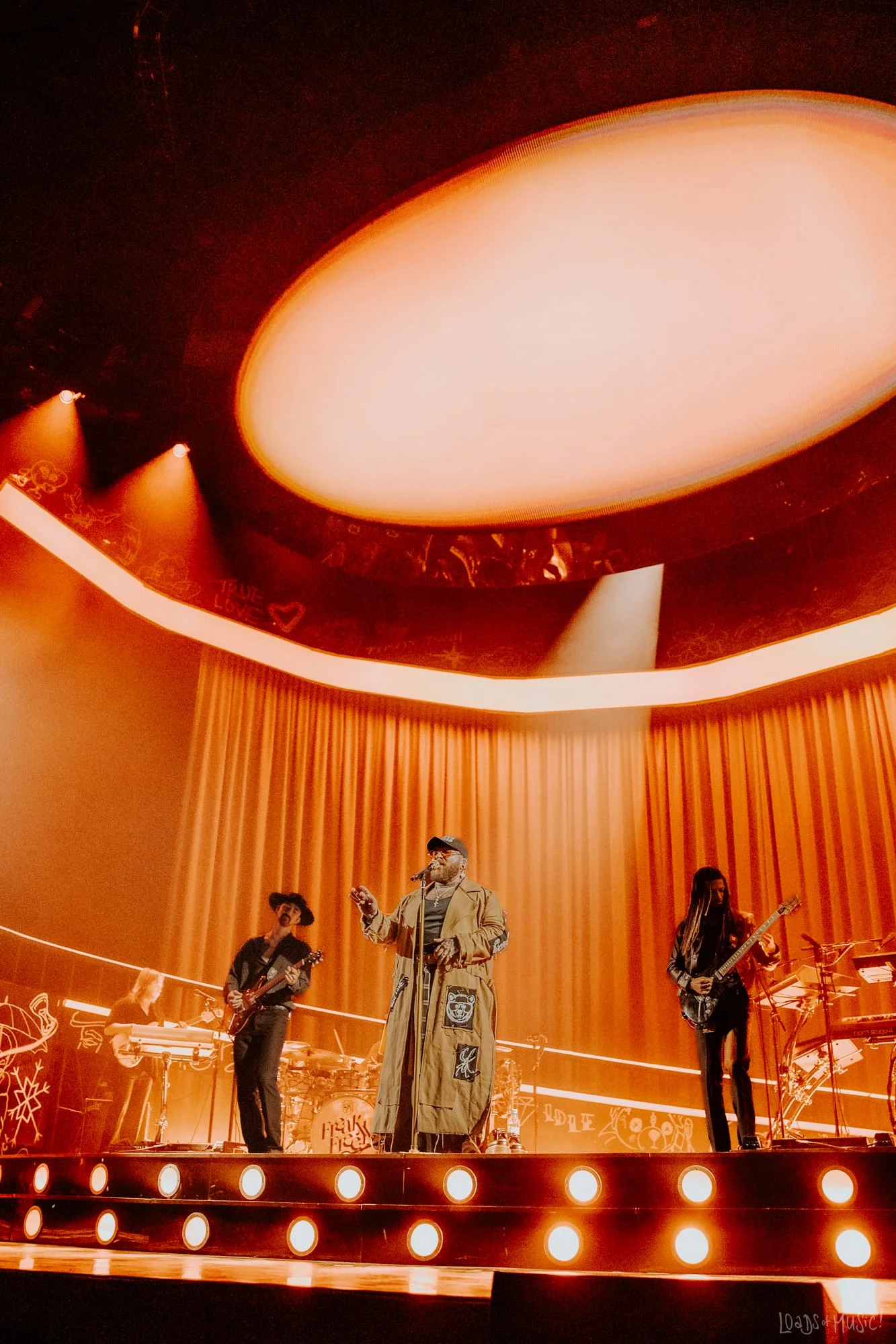 Lighting Design for Teddy Swims' I've Tried Everything But Therapy World Tour 2025. — Louis Oliver